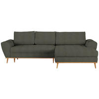 HÖRNSOFFA i vävt tyg grön  - grön/ekfärgad, Design, trä/textil (282/175cm) - Livetastic