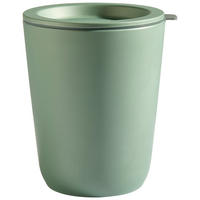 LUNCHBOX - grön, Basics, plast/naturmaterial (11,2/13,8cm) - Homeware Profession.