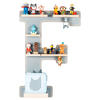 KINDERREGAL Grau  - Grau, MODERN, Holzwerkstoff (38/54/19cm) - MID.YOU