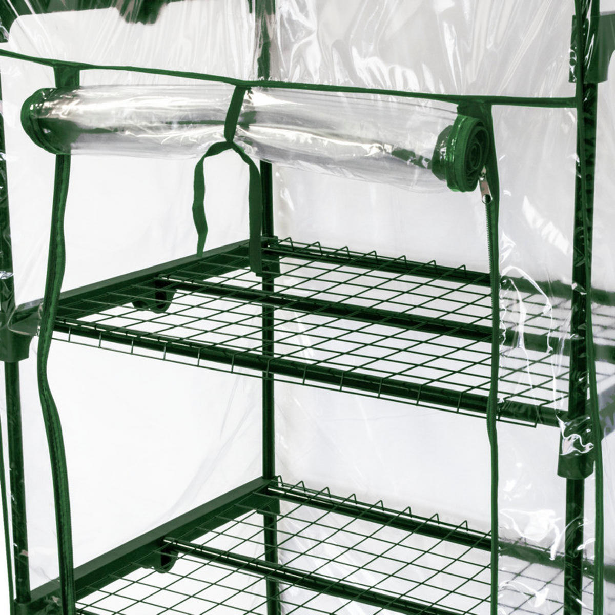 BALKONGEWÄCHSHAUS - Transparent, Basics, Metall (68/128/49cm)