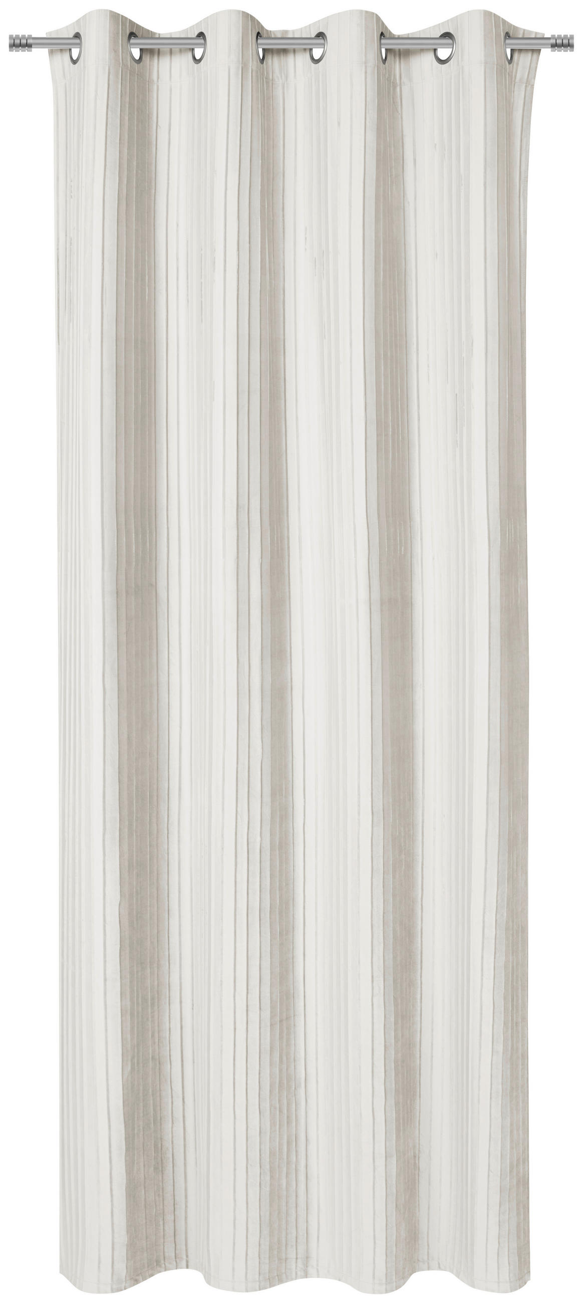 RINGLIS FÜGGÖNY részben fényzáró  - fehér, Design, textil (135/245/0cm) - Esposa