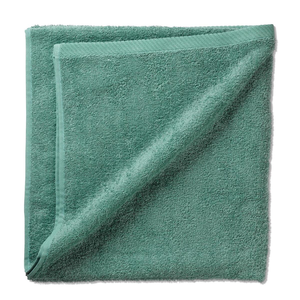DUSCHTUCH 70/140 cm  - Jadegrün, Basics, Textil (70/140cm) - Kela