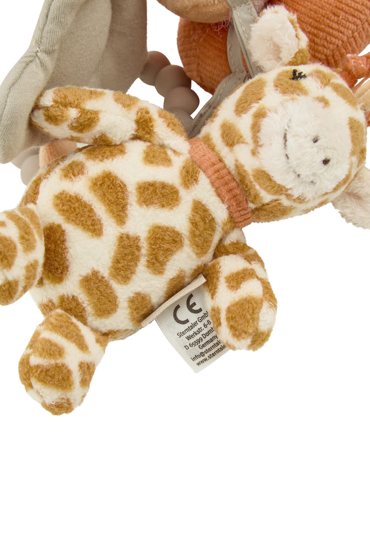 BABYSCHALENMOBILE Giraffe Kaya  - Multicolor, Basics, Textil (26cm) - Sterntaler