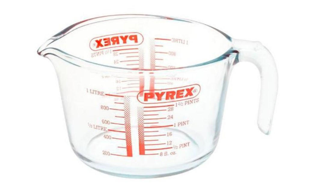 MÅTTBÄGARE - transparent, Basics, glas - Pyrex