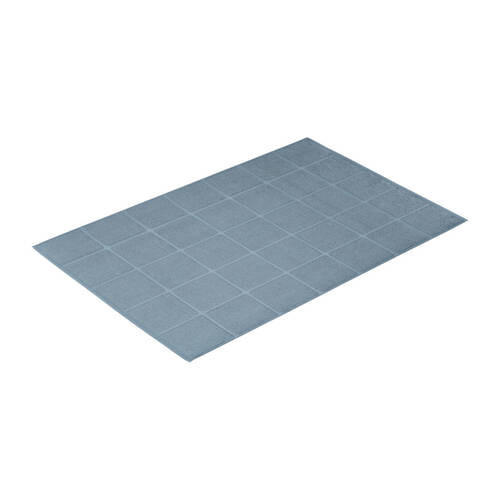 BADEMATTE Prato 090/60 cm  - Blau, Basics, Textil (090/60cm) - Vossen