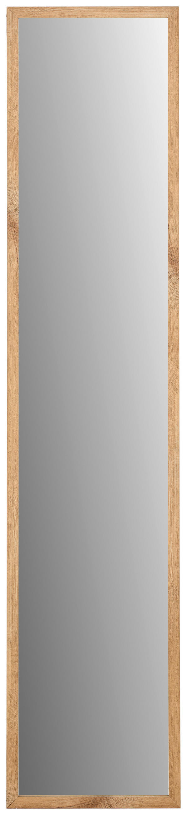 WANDSPIEGEL 169/36,5/7,3 cm    in rechteckig  - Eichefarben, Design, Glas/Holzwerkstoff (169/36,5/7,3cm) - Carryhome