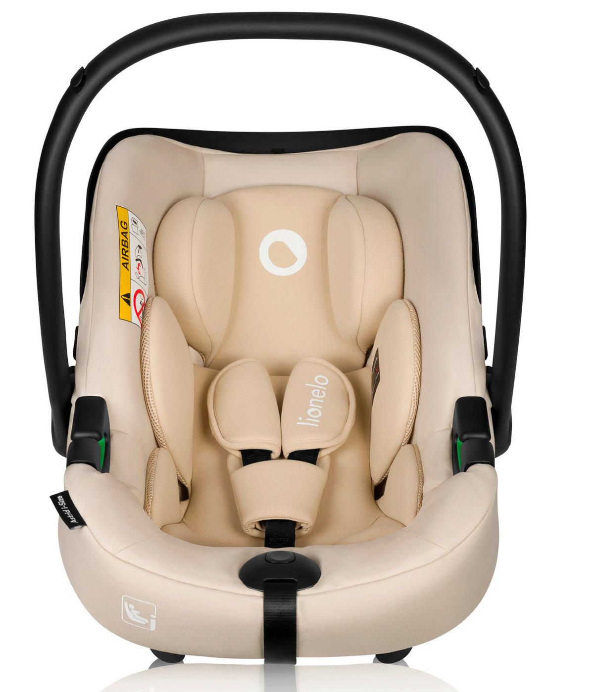BABYSCHALE Astrid i-Size  - Beige, Basics, Kunststoff/Textil (44/64/57cm) - Lionelo