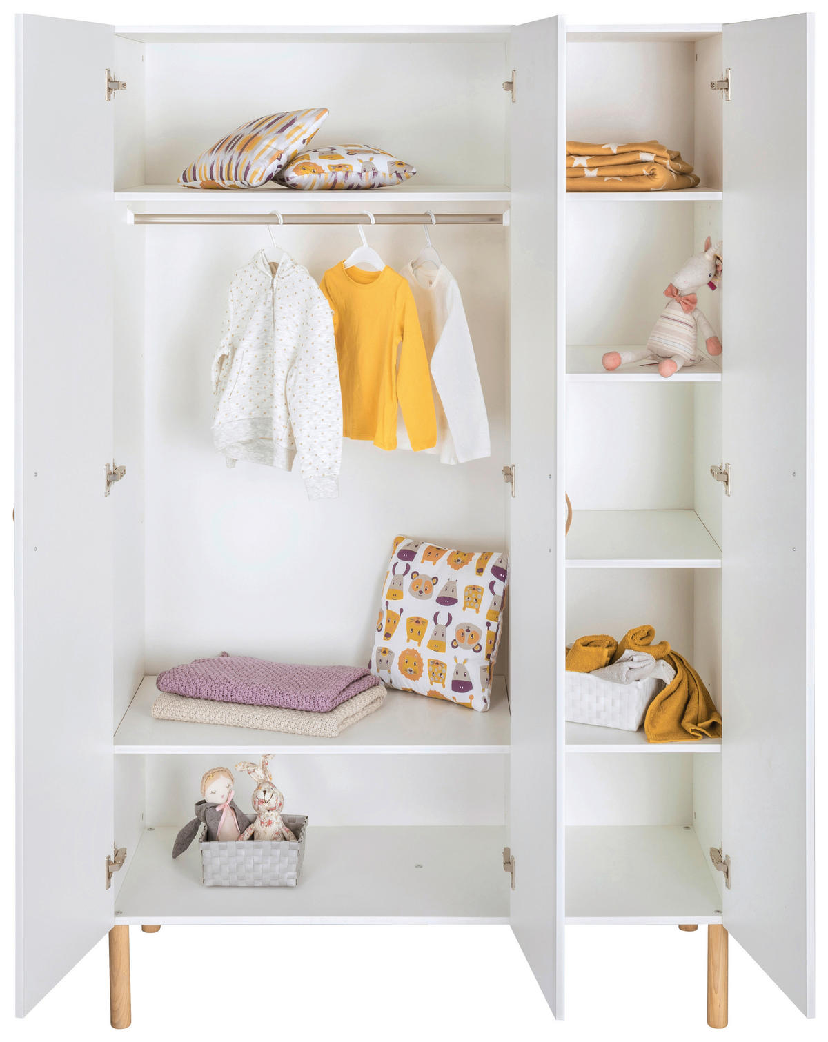 BABYZIMMER Melody White  - Buchefarben/Weiß, Basics, Holz/Holzwerkstoff - Schardt