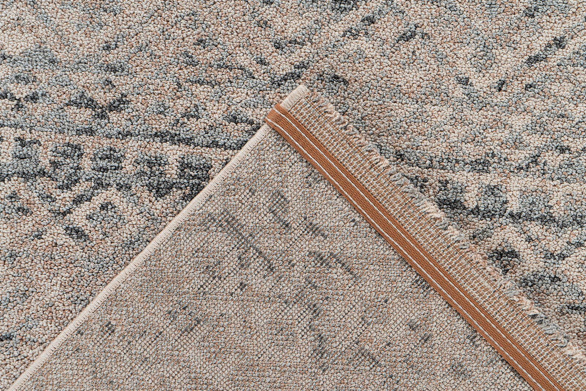 TEPPICH 160/230 cm Gene 525 Beige / Blau Blau, Beige  - Blau/Beige, KONVENTIONELL, Textil (160/230cm)