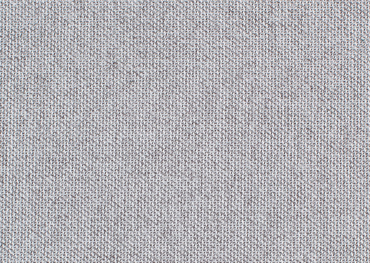 ECKSOFA Hellgrau Struktur Rücken echt, Kopfteilverstellung, Sitztiefenverstellung  - Hellgrau/Schwarz, MODERN, Textil/Metall (274/179cm) - Welnova
