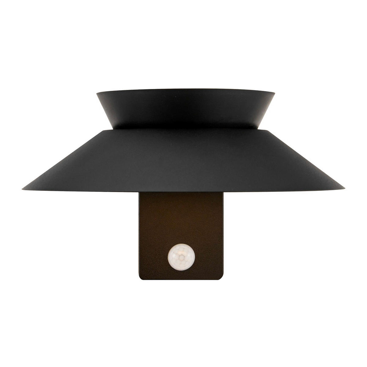 WANDLEUCHTE Justina 23/14,5 cm  - Schwarz, Design, Metall (23/14,5cm) - Nordlux