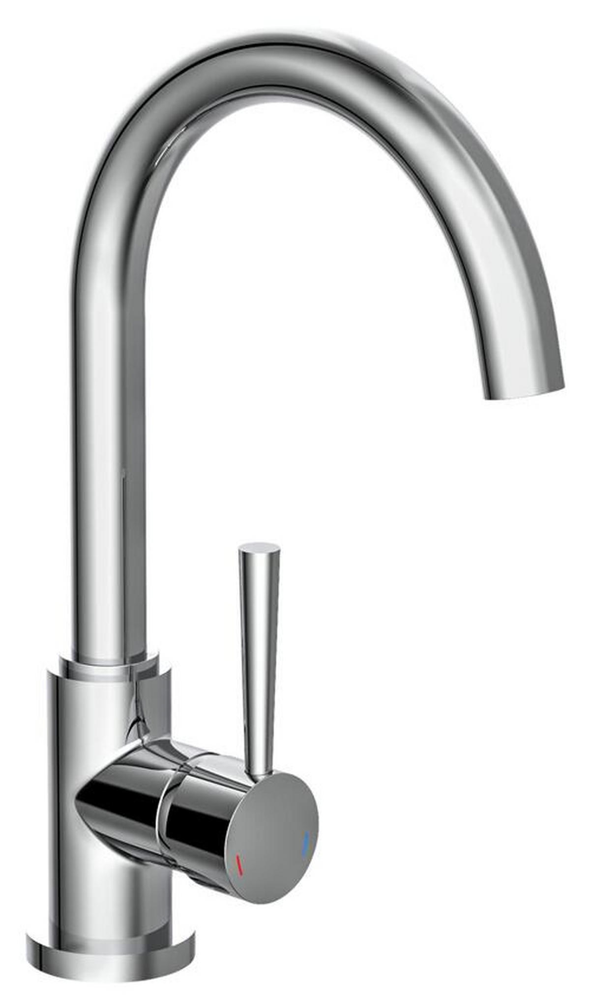 KÜCHENARMATUR - Chromfarben, Basics, Metall (22/34/6cm) - Xora