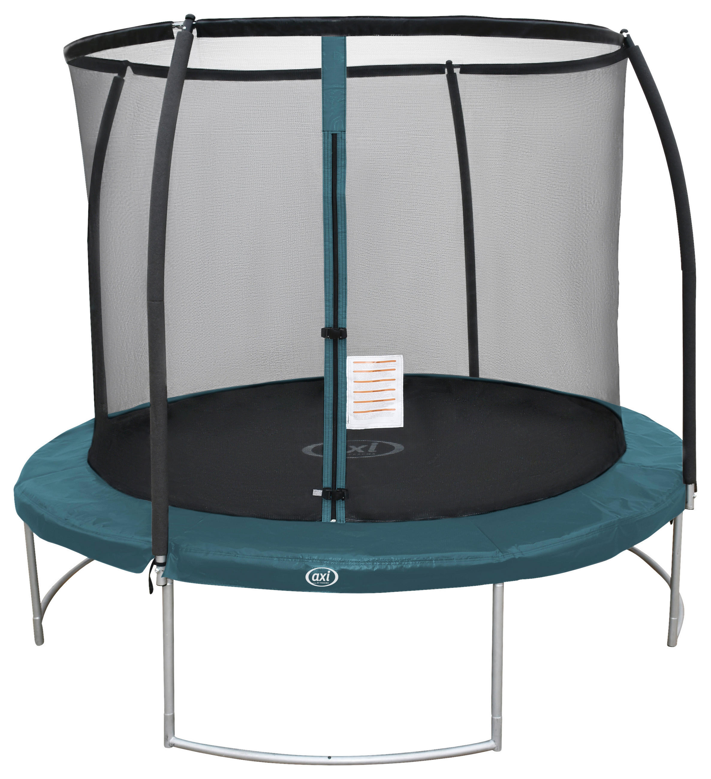 TRAMPOLIN  - Schwarz/Grün, KONVENTIONELL, Kunststoff/Metall (244/210/244cm) - Ambia Garden