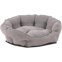 HUNDEBETT - Grau, KONVENTIONELL, Textil (45/38/18cm)