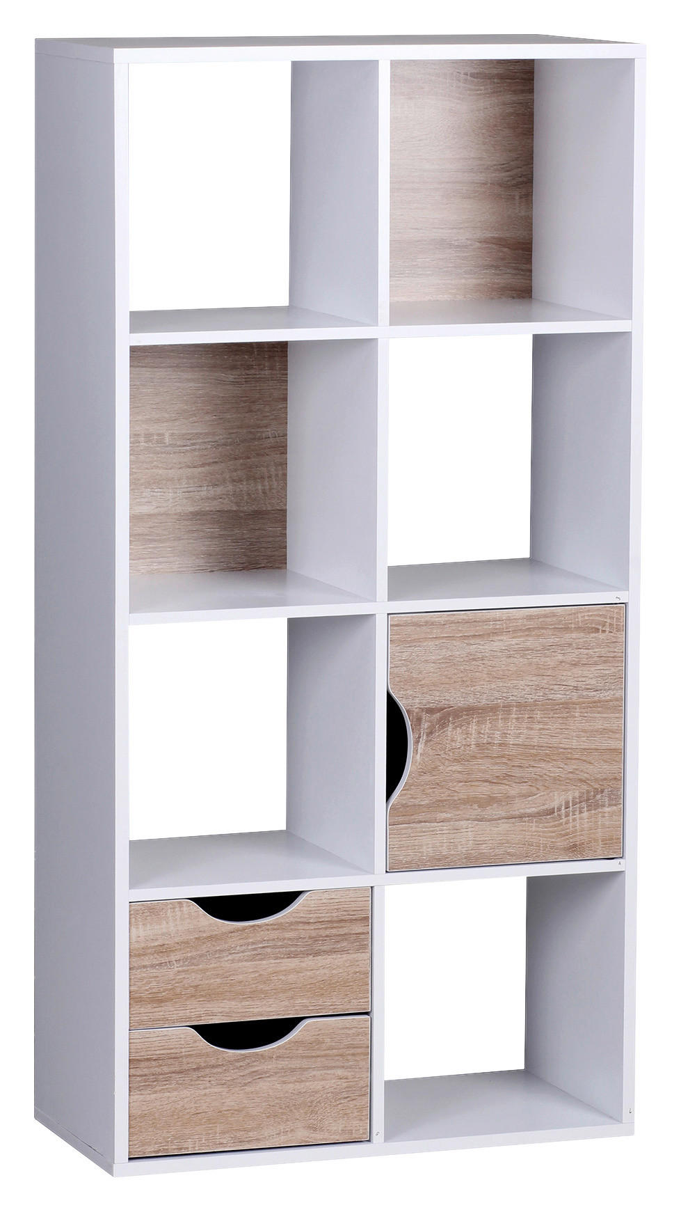 MID.YOU REGÁL, biela, farba duba, 60/120/29 cm