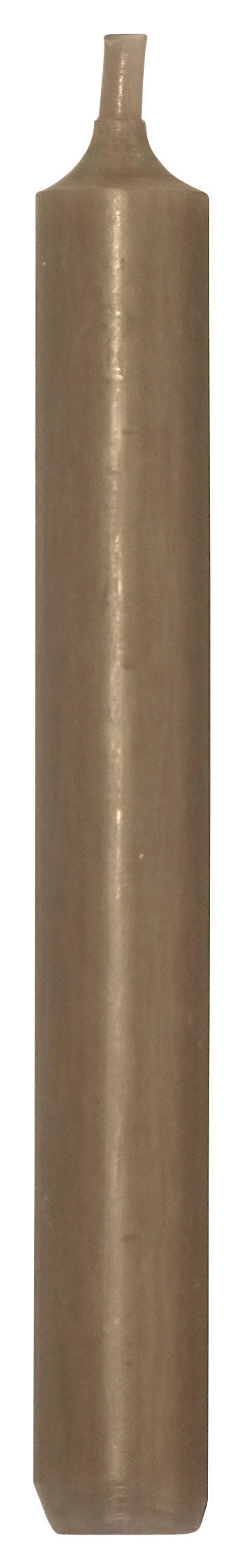  STABKERZE  - Taupe, Basics (2,2/18cm) - Steinhart