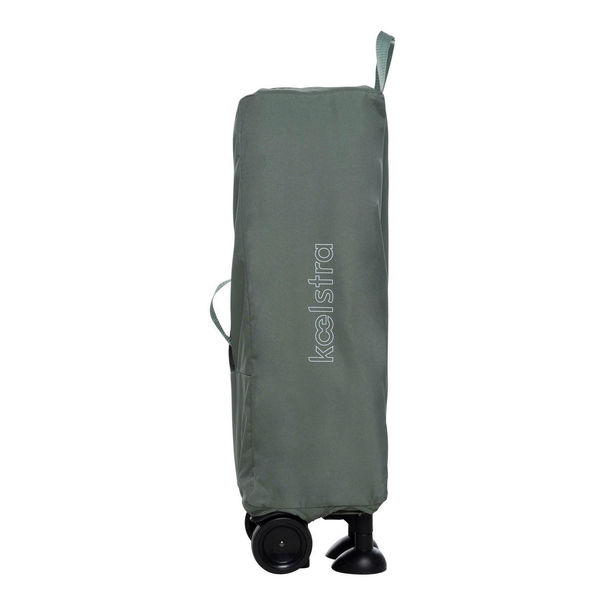 REISEBETT   - Dunkelgrün/Grün, Basics, Kunststoff/Textil (126/65/75cm)