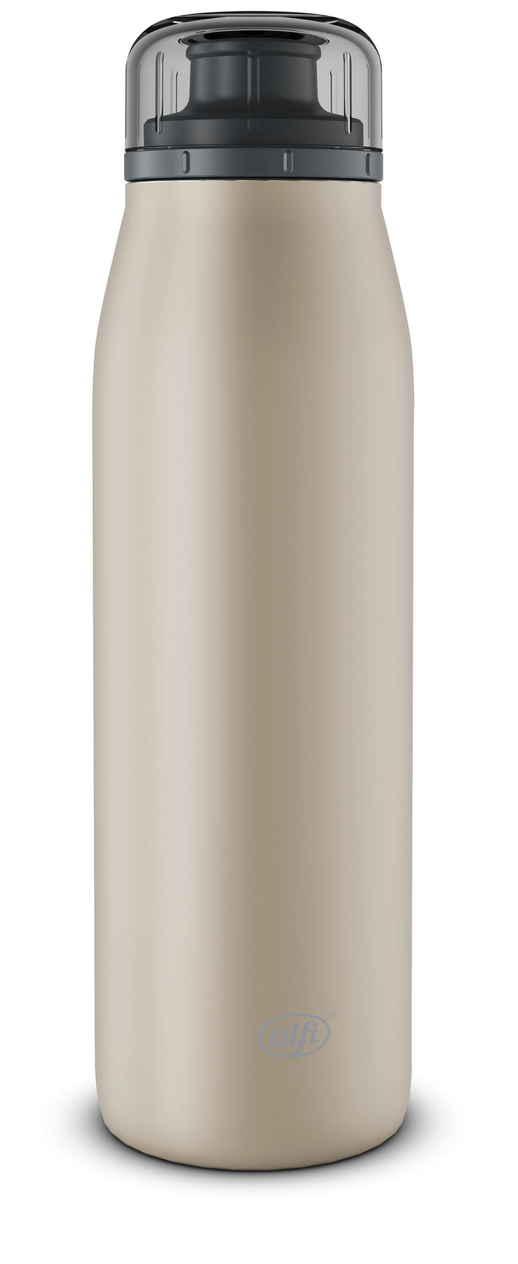 ISOLIERFLASCHE ISO Bottle 0,35 L  - Beige, Design, Metall (0,50l) - Alfi