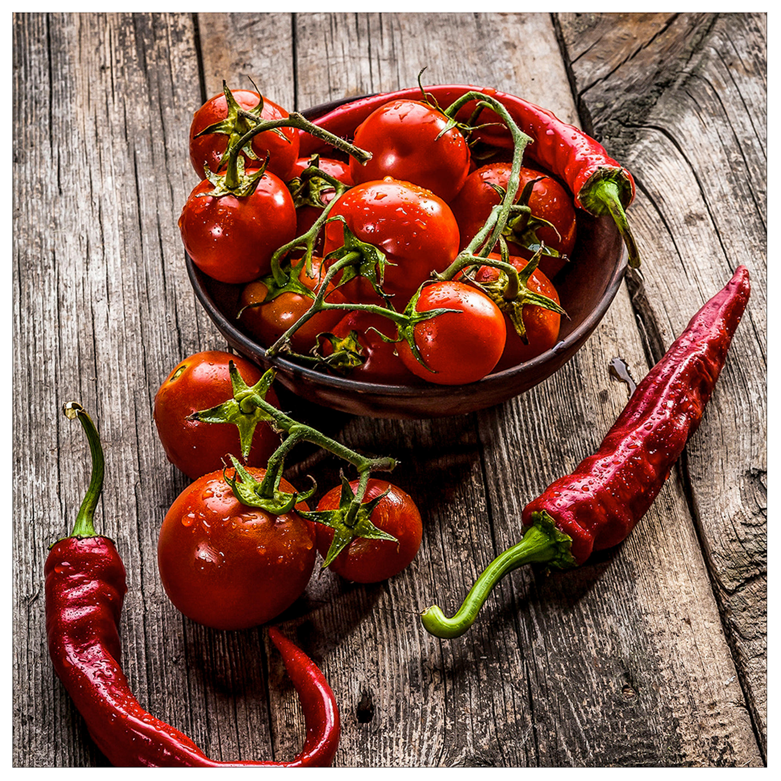 GLASTAVLA 20/20 cm  - multicolor, Basics, glas (20/20cm) - Monee