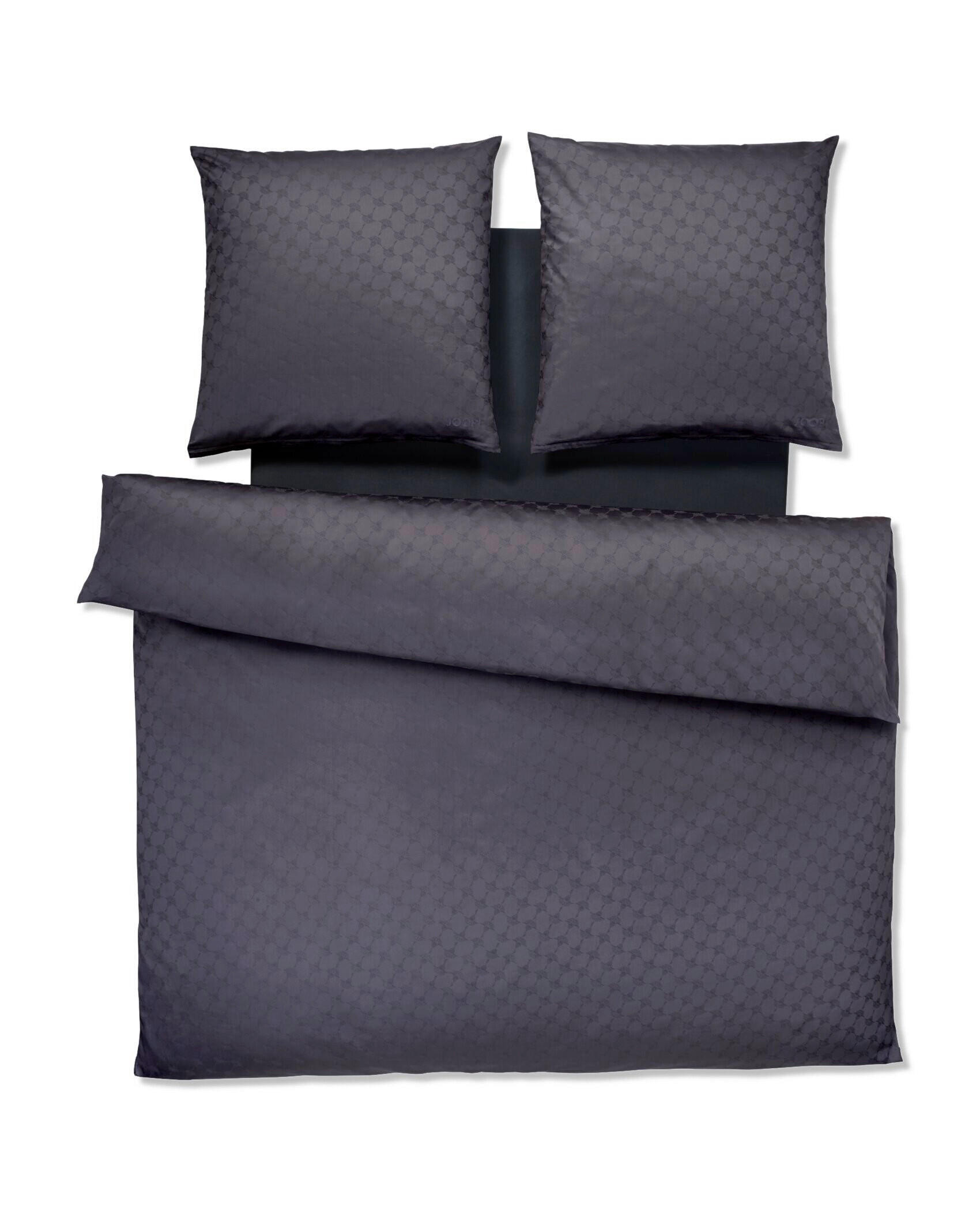 BETTWÄSCHE 3-teilig JOOP! CORNFLOWER Jersey 200/220 cm  - Grau, Basics, Textil (200/220cm) - Joop!