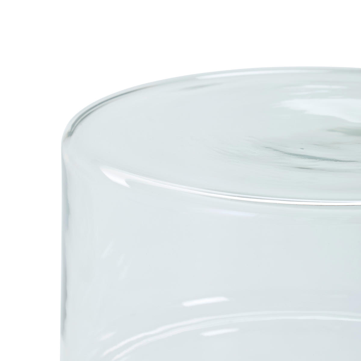BEISTELLTISCH 35/35/40 cm Klar rund  - Klar, Basics, Glas (35/35/40cm) - MID.YOU