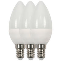 LED-LEUCHTMITTEL   E14 5,5 W  - Weiß, Basics, Kunststoff/Metall (3,8/10,2cm) - Boxxx