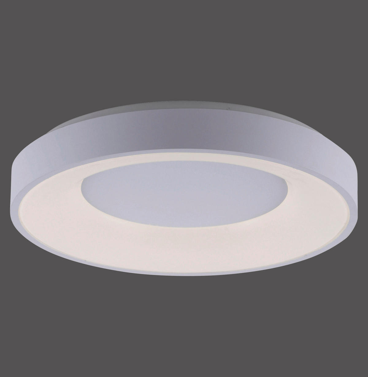 LED-DECKENLEUCHTE Anika 48/48/8 cm   - Weiß, Basics, Kunststoff/Metall (48/48/8cm)