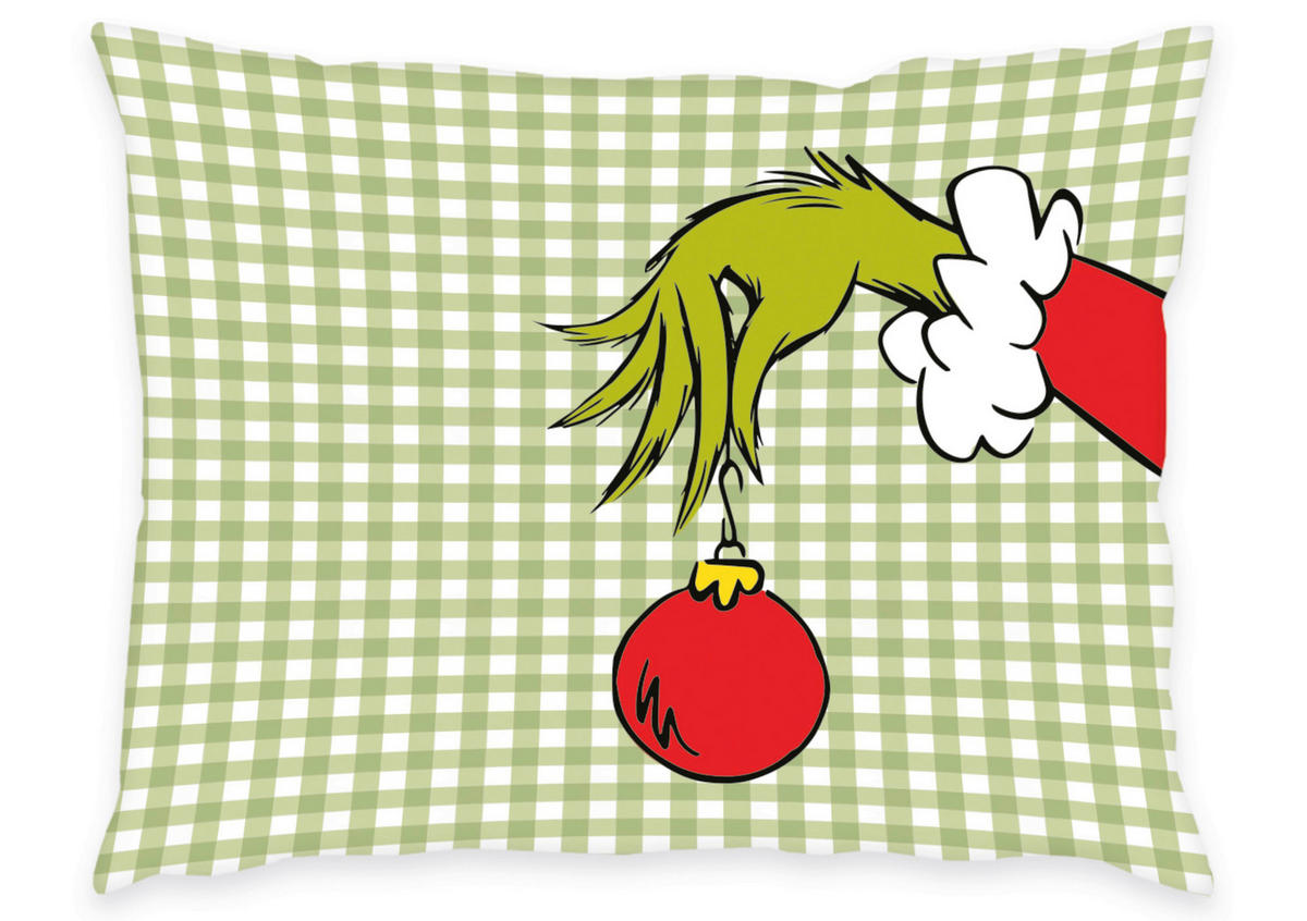 BETTWÄSCHE 2-teilig Grinch Flanell-Bettwäsche Flanell 140/200 cm  - Multicolor, Basics, Textil (140/200cm) - Herding