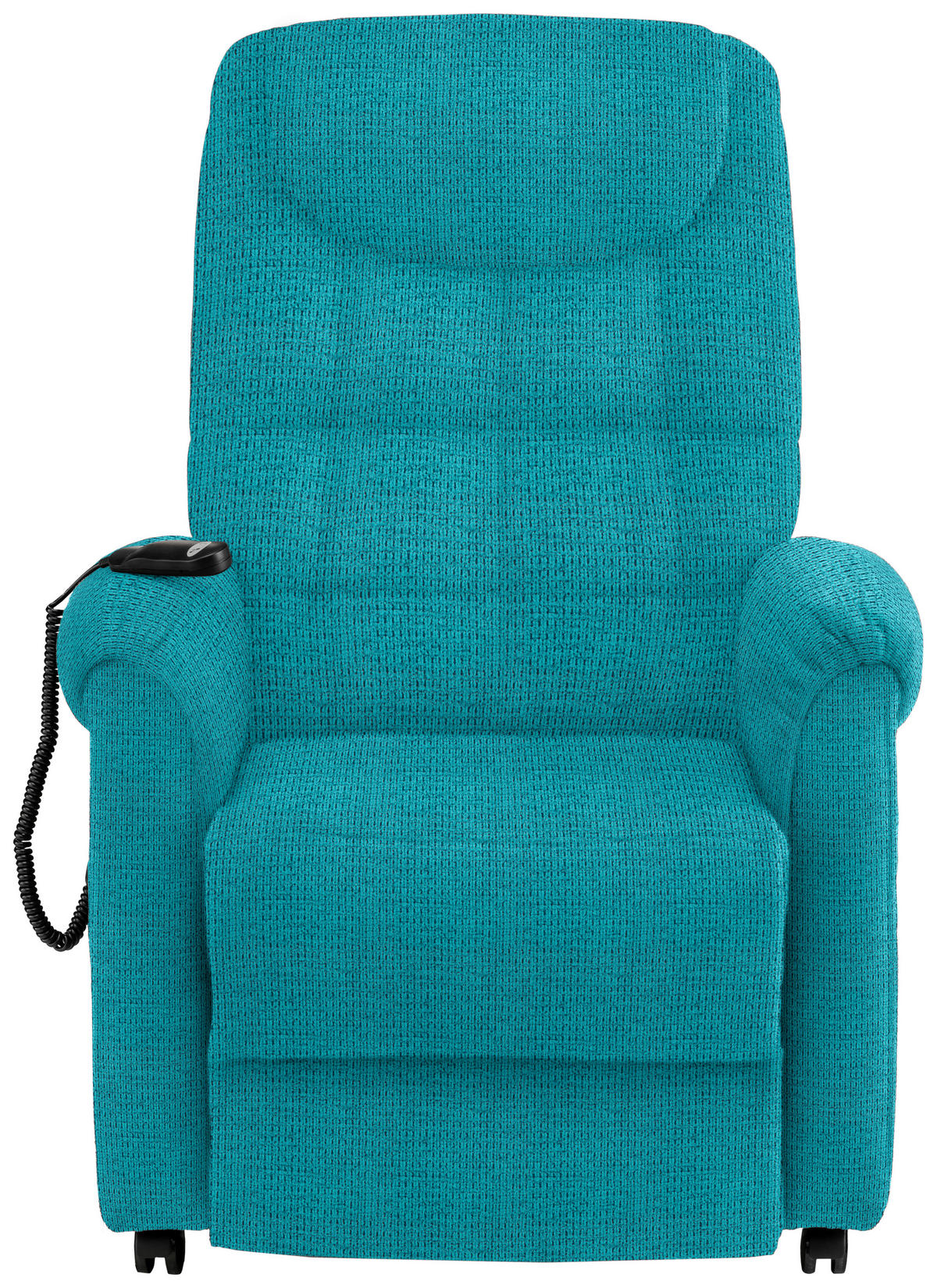 FERNSEHSESSEL Mikrofaser Türkis  - Türkis/Schwarz, KONVENTIONELL, Kunststoff/Textil (83/113/92cm) - Xora