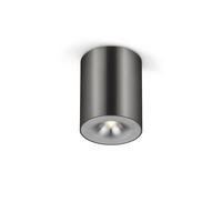 LED-DECKENLEUCHTE NIO 7.8/10 cm  - Titanfarben, Design, Metall (7.8/10cm) - Helestra