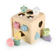 SPIELWÜRFEL - Blau/Pink, Basics, Holzwerkstoff (14/14/14,8cm) - My Baby Lou