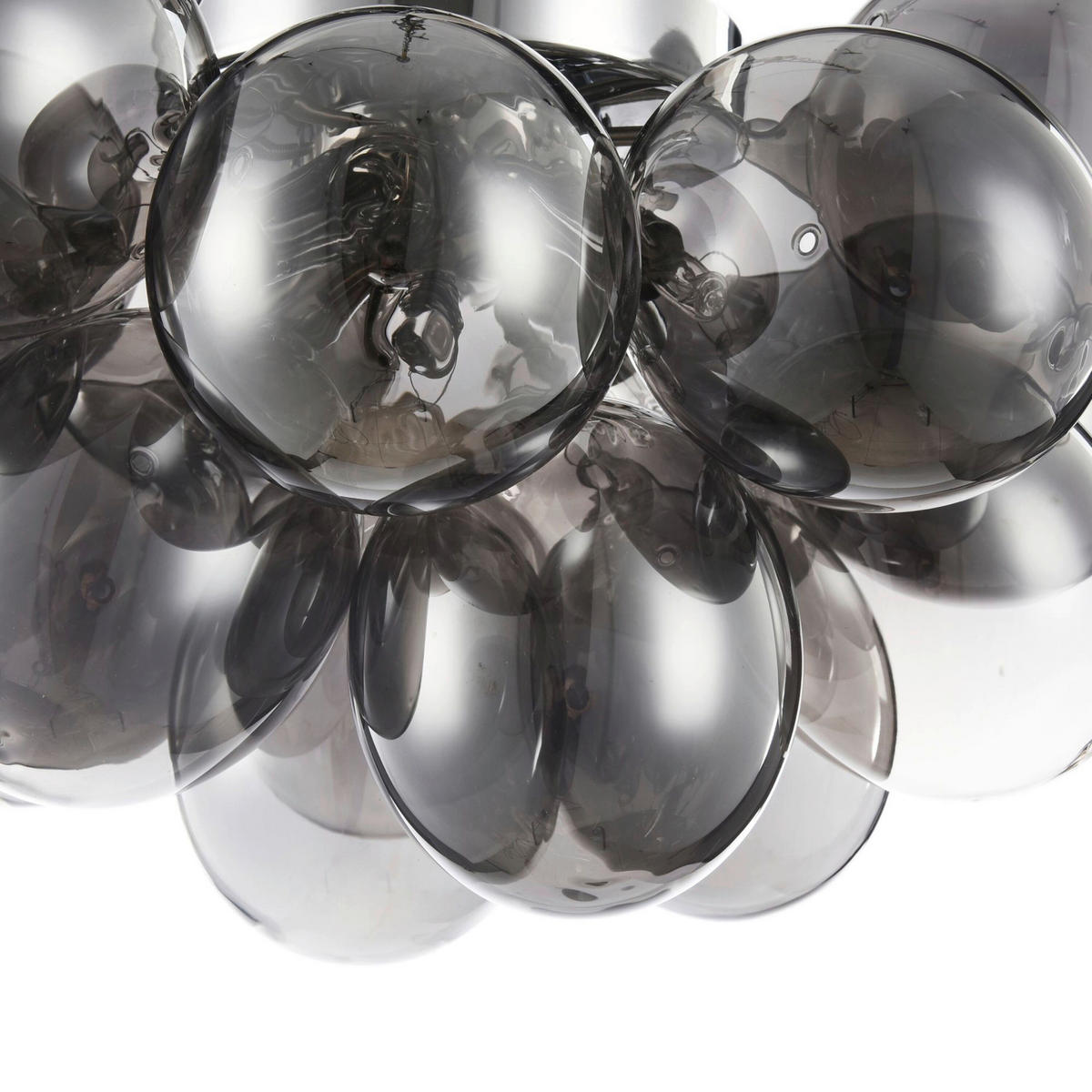 DECKENLEUCHTE 28 W     - Nickelfarben, Basics, Glas/Metall (50/29,5/50cm) - MAYTONI