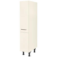 APOTHEKERSCHRANK 30/168/58 cm  Magnolie  - Edelstahlfarben/Magnolie, Modern, Holzwerkstoff/Metall (30/168/58cm) - Nobilia