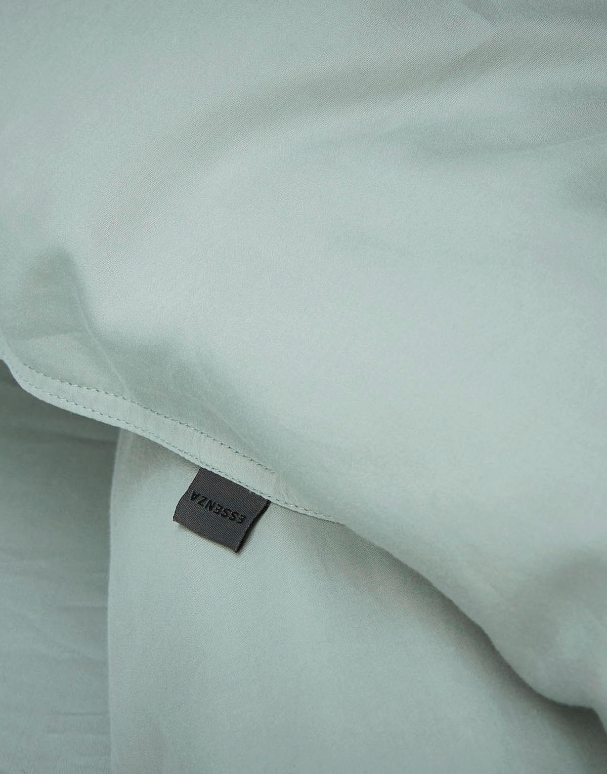 BETTWÄSCHE MINTE Satin 200/200 cm  - Grün, Basics, Textil (200/200cm) - Essenza