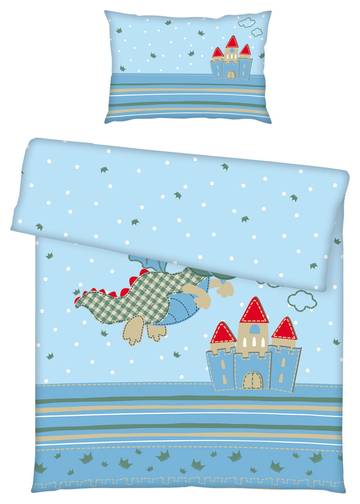 POVLEČENÍ PRO MIMINKO 100/135 cm  - modrá, Konvenční, textil (100/135cm)