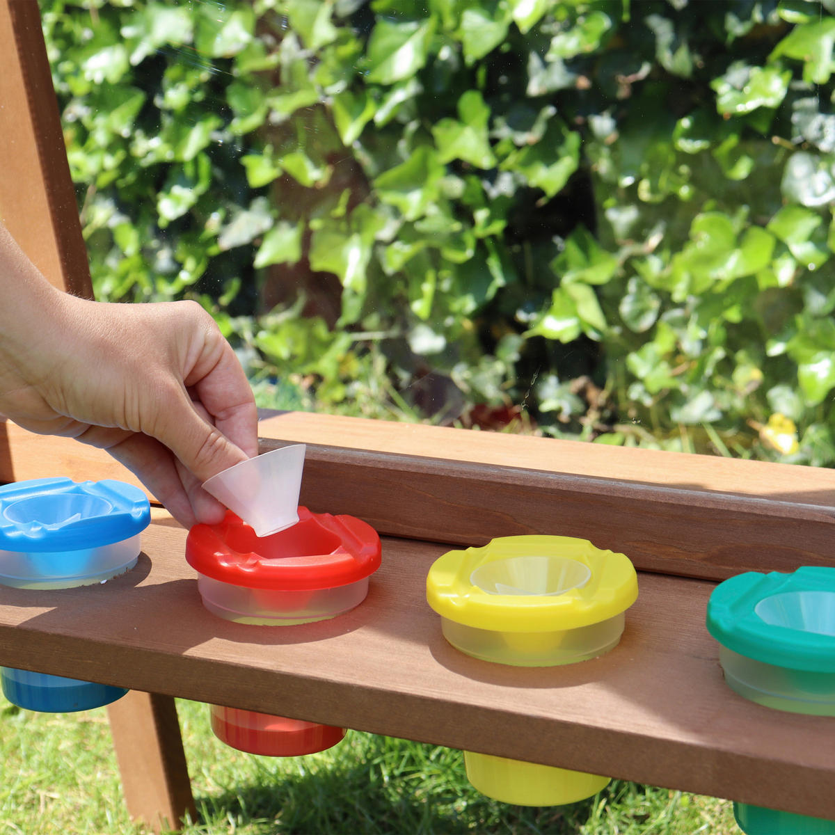 MALTAFEL  - Braun, KONVENTIONELL, Holz (70/105/50cm) - Ambia Garden