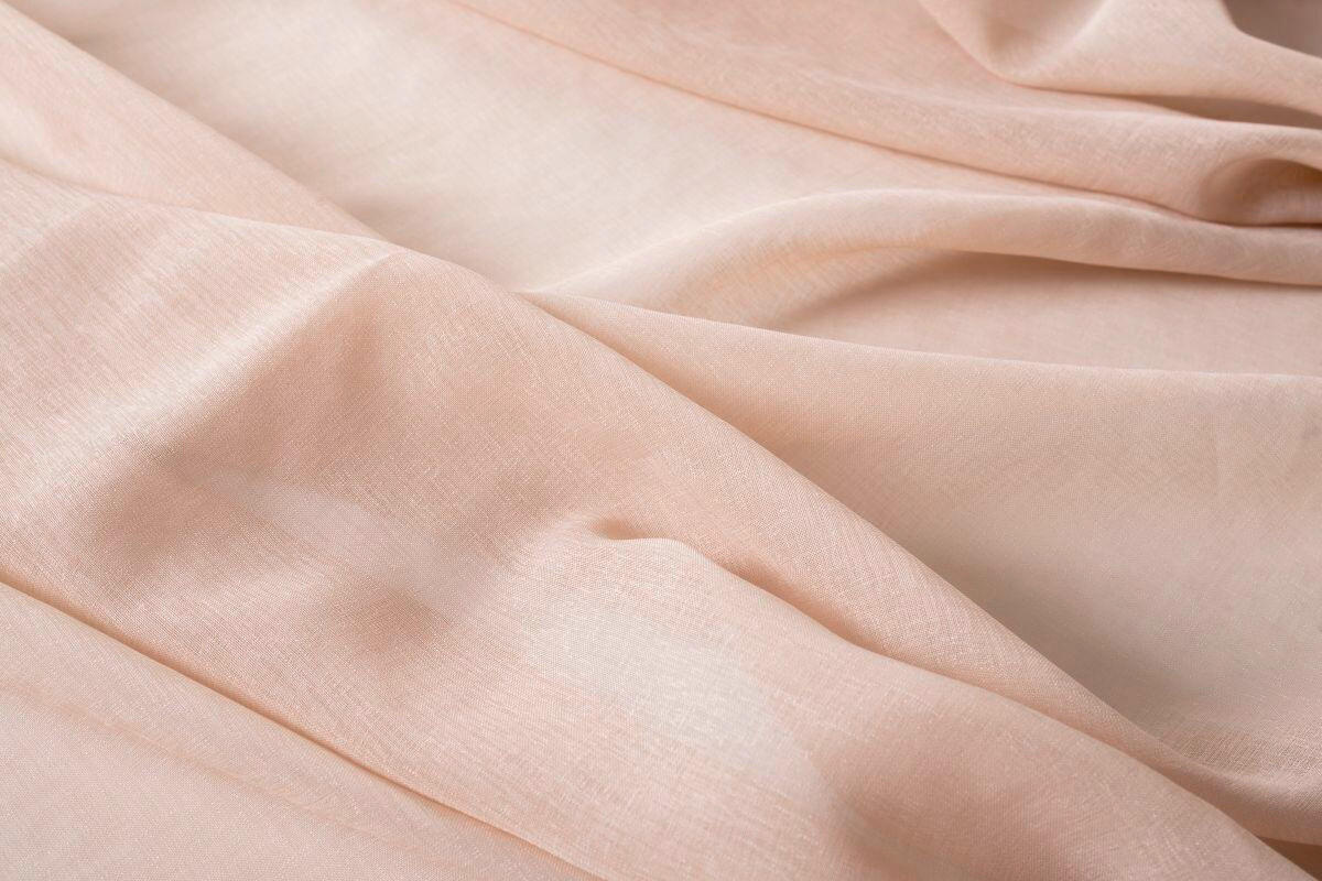 MATERIAL PERDELE ȘI DRAPERII transparent  - roz aprins, Basics, textil (45/140cm)