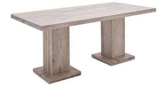 ESSTISCH Eiche massiv rechteckig  - KONVENTIONELL, Holz (180/90/76cm) - Landscape