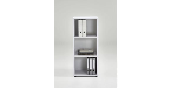 AKTENREGAL Weiß - Weiß, MODERN, Holzwerkstoff (47/111/40cm) - Carryhome