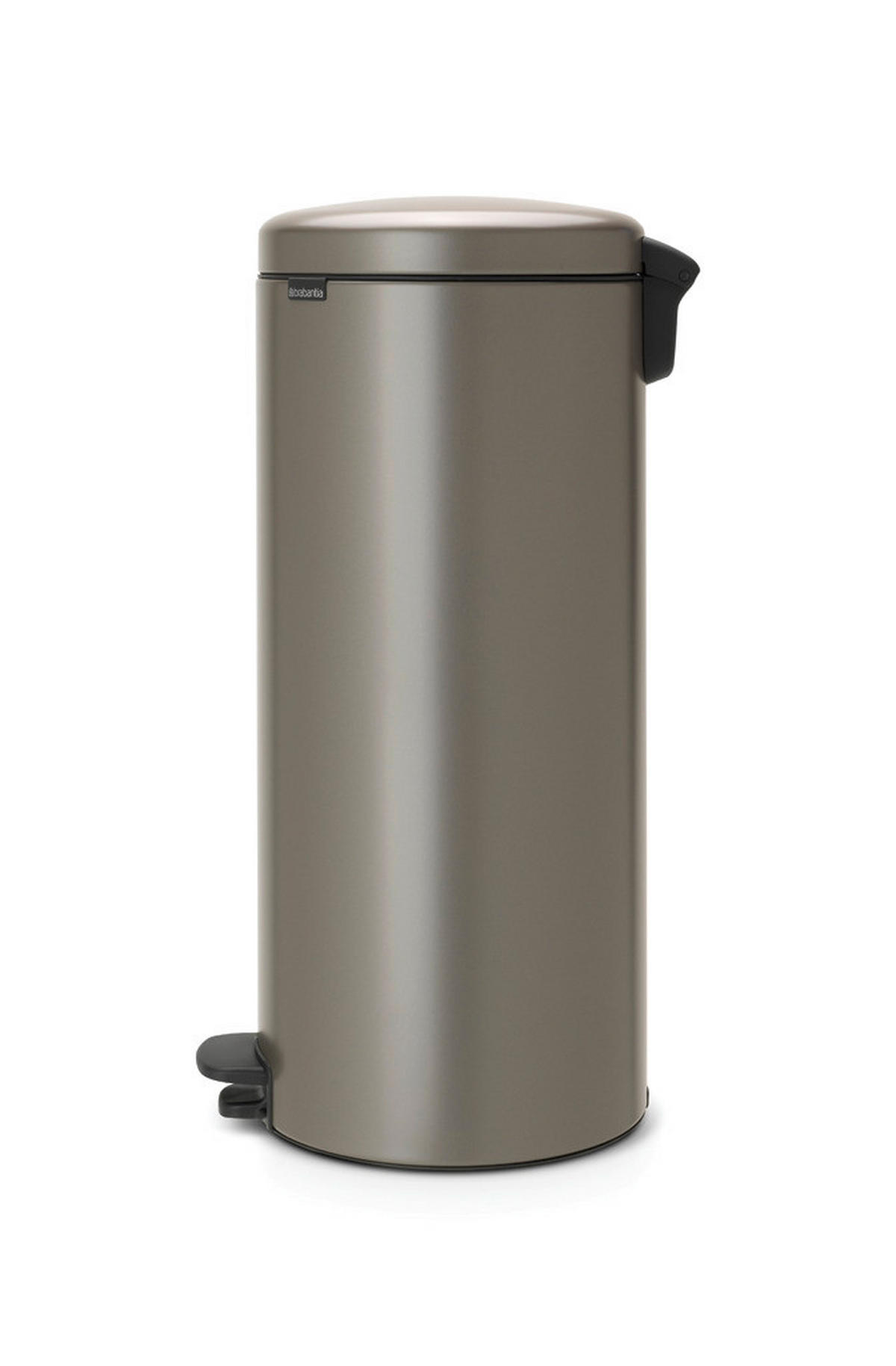 KOŠ ZA OTPAD  30 l   - platinaste boje, Basics, metal/plastika (29.3/67.9/38cm) - Brabantia