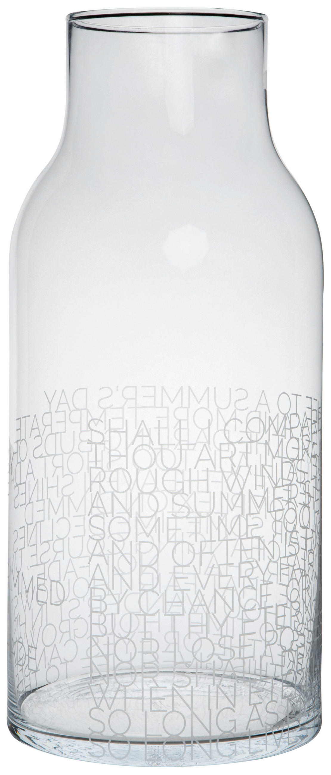 DEKOVASE  - Basics, Glas (22,5/50cm) - Räder