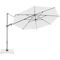 AMPELSCHIRM 340 cm Weiß  - Silberfarben/Weiß, Basics, Textil/Metall (340/340cm) - KNIRPS