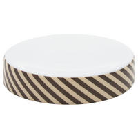 Savonieră ceramică  - maro/bej, Basics, ceramică (12/2,7cm) - Sadena