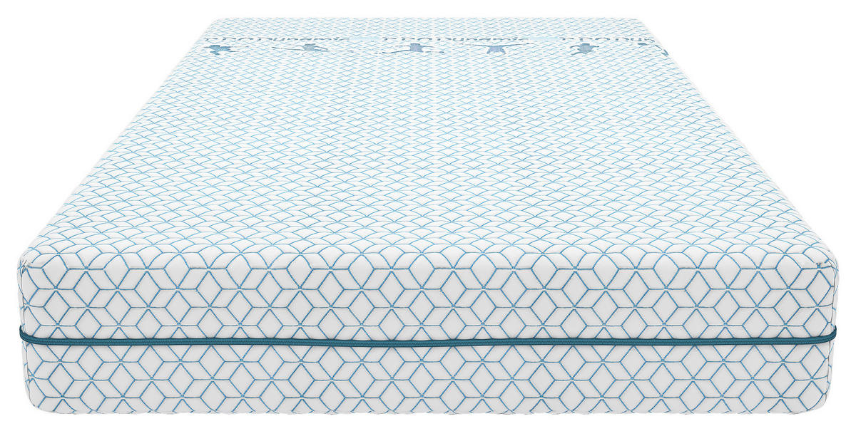 WENDEMATRATZE 200/200 cm, Höhe ca.: 20 cm, H3 + H4 = fest + sehr fest, 7-Zonen - Weiß, Basics, Textil (200/200cm) - Chameo