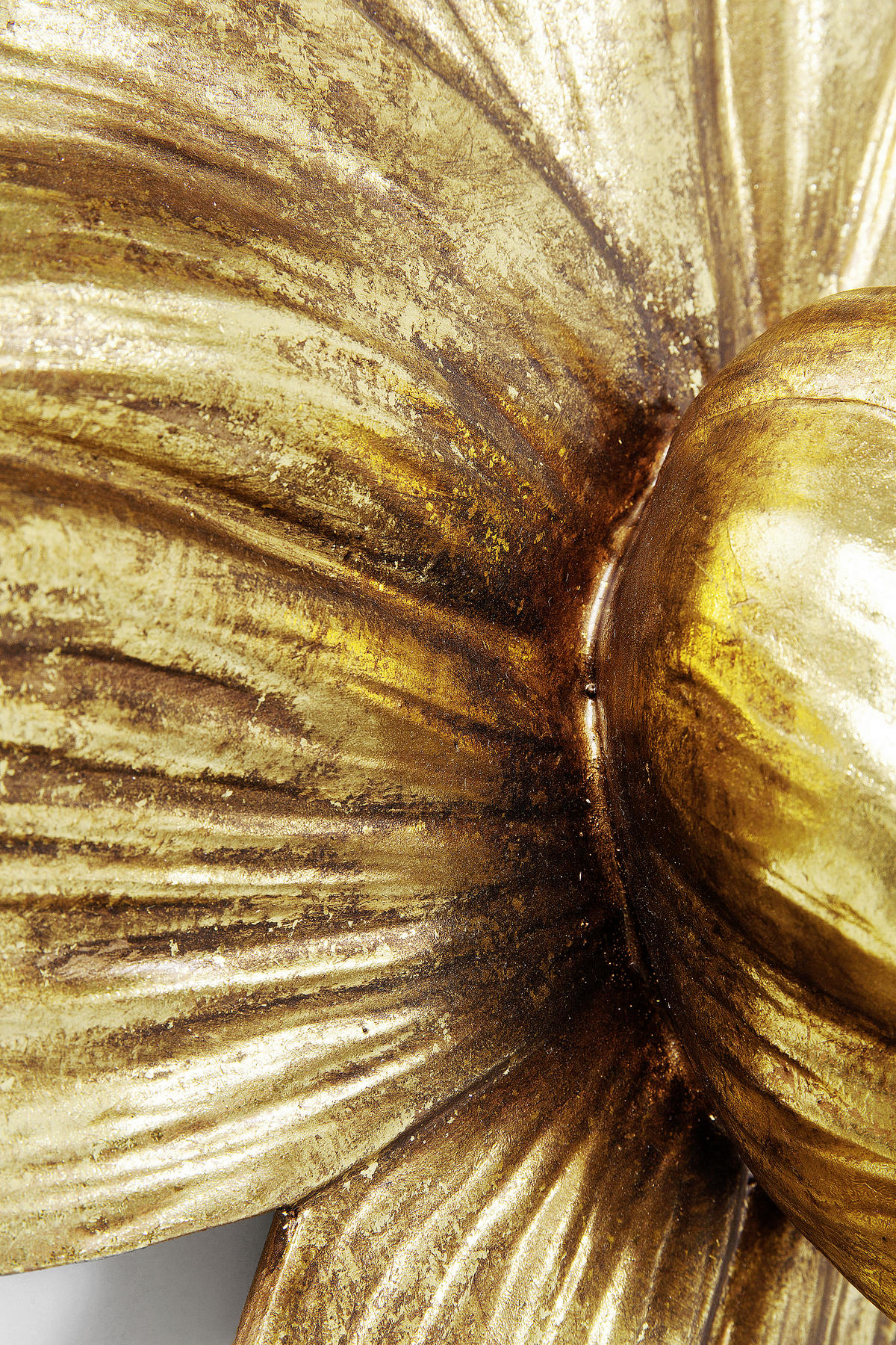 WANDDEKO Kunststoff  - Goldfarben, Design, Kunststoff (40,1/44,3/12cm) - Kare-Design