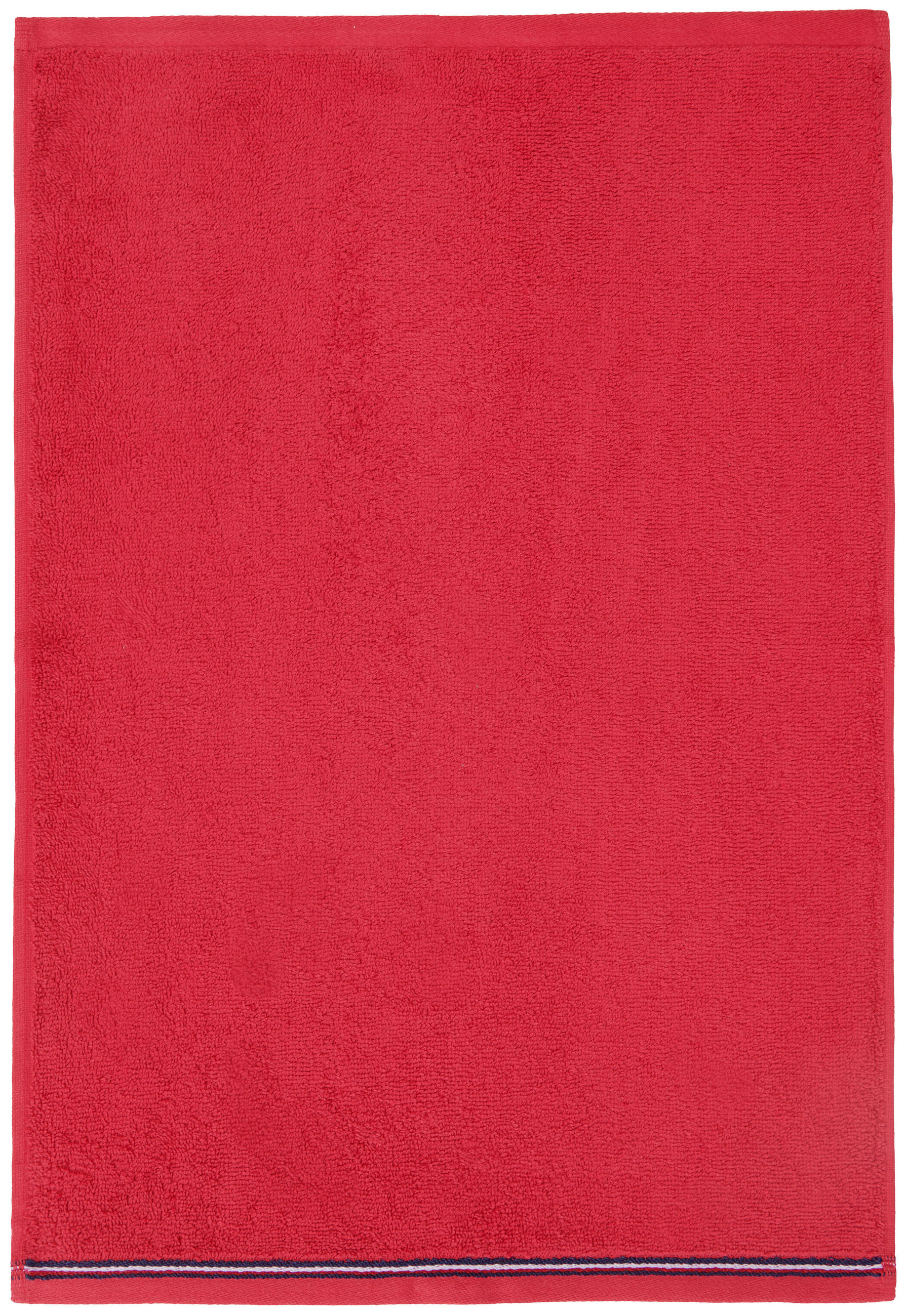RUČNÍK PRO HOSTY, 40/60 cm, červená - červená, Basics, textil (40/60cm) - Tommy Hilfiger
