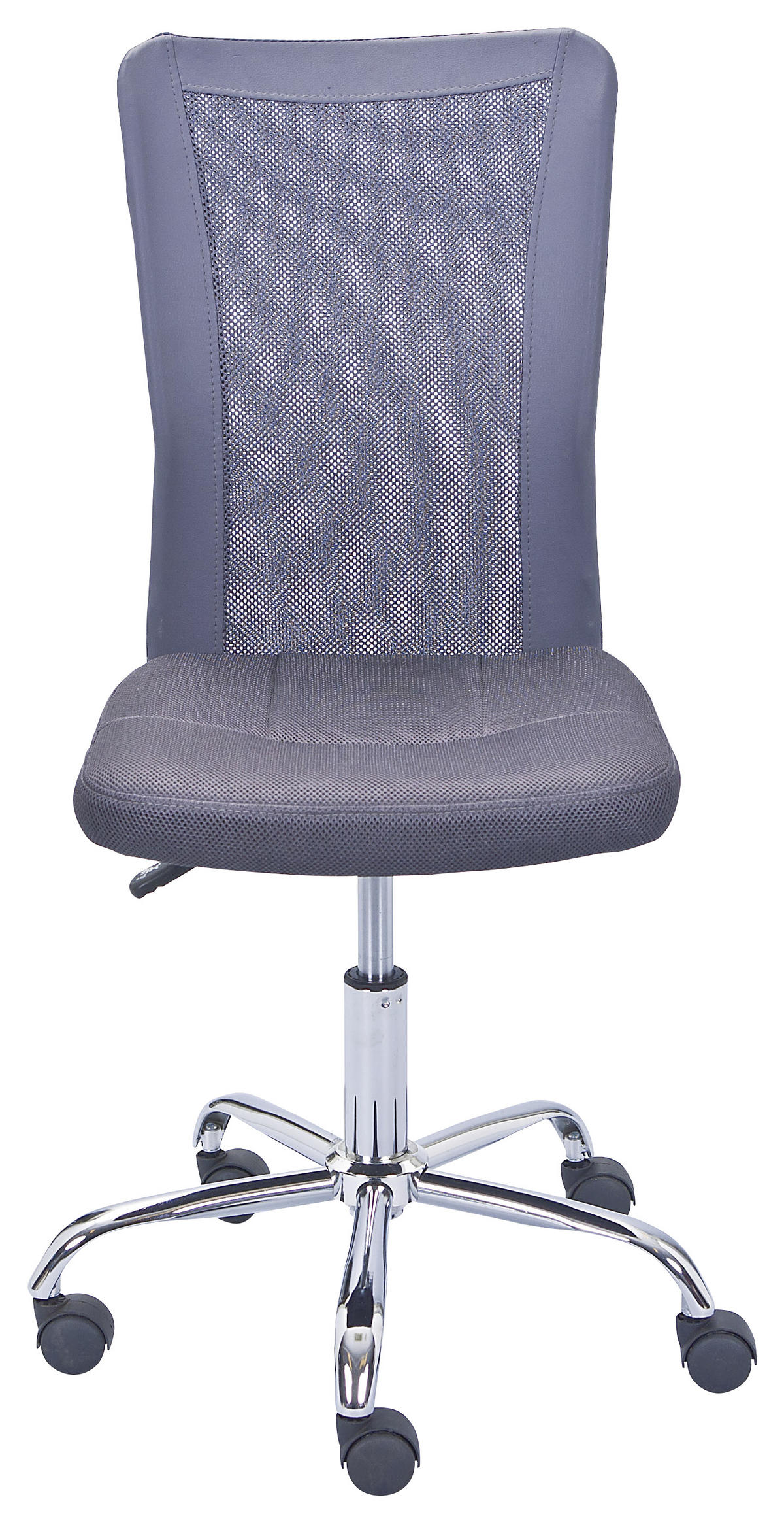 JUGENDDREHSTUHL - Chromfarben/Grau, Modern, Kunststoff/Textil (43/88/56cm) - MID.YOU