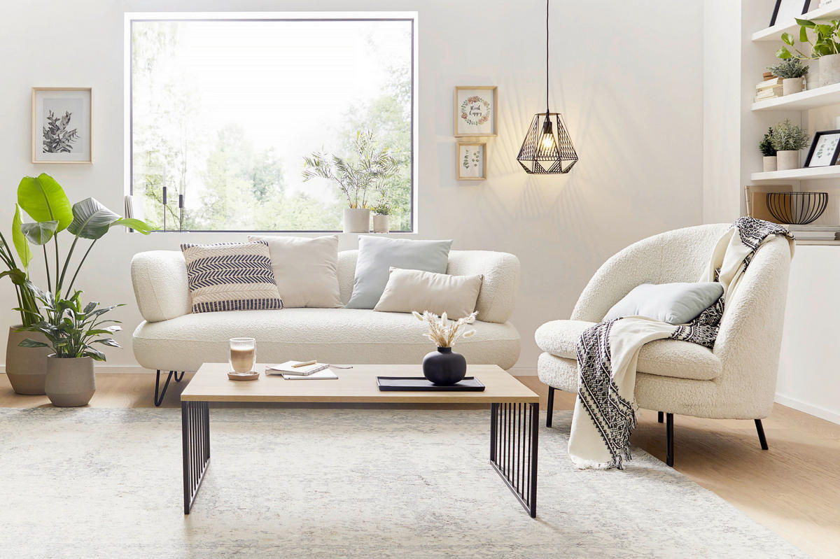 ZIERKISSEN  50/50 cm   - Beige, Basics, Textil (50/50cm) - Eglo