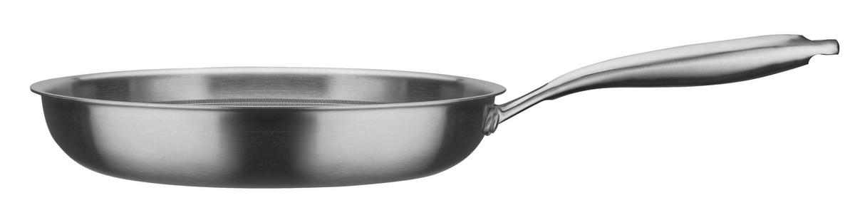 PÁNEV NA SMAŽENÍ povrch Vitaflon® Quarzit 28 cm  - barvy nerez oceli, Basics, kov (28cm) - GSW