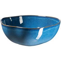SCHÜSSEL Cordelia   - Blau, Trend, Keramik (28/10cm) - Mäser